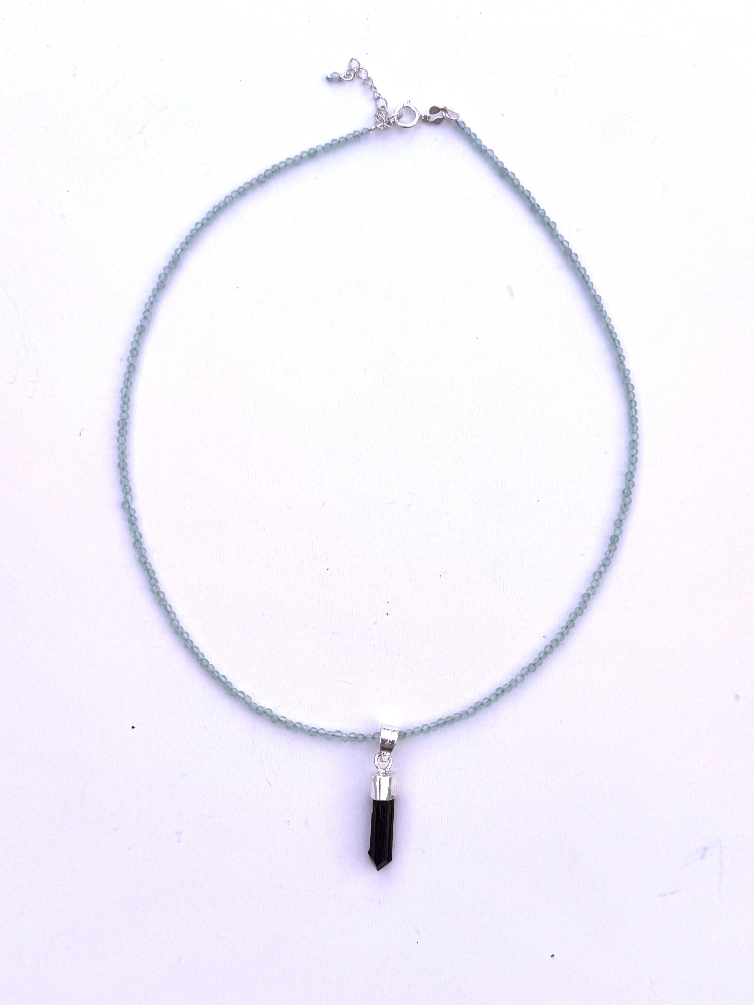 COLGANTE EQUILIBRIO EMOCIONAL | AGUAMARINA Y TURMALINA