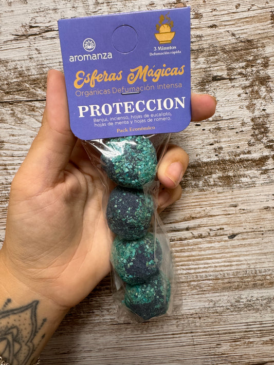 Bombitas defumación protección