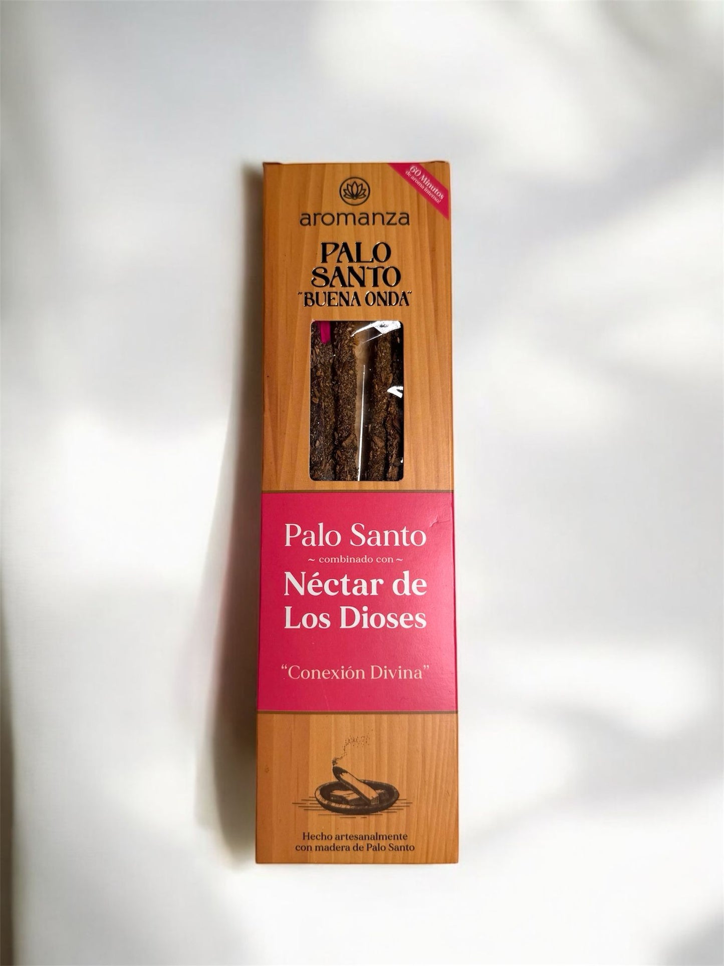 INCIENSO VARILLAS ORGÁNICO PALO SANTO BUENA ONDA | NÉCTAR DE LOS DIOSES