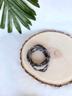 PULSERA FACETADA | CUARZO TURMALINADO | TRANSFORMACIÓN | AUTO-CONFIANZA | PROTECCIÓN