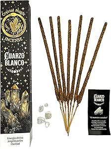 INCIENSO VARILLAS TRIBAL SOUL CRYSTAL MAGIC | CUARZO BLANCO