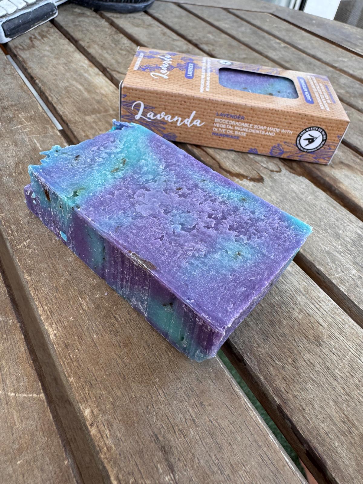 JABÓN ARTESANO LAVANDA | PAZ | CALMA