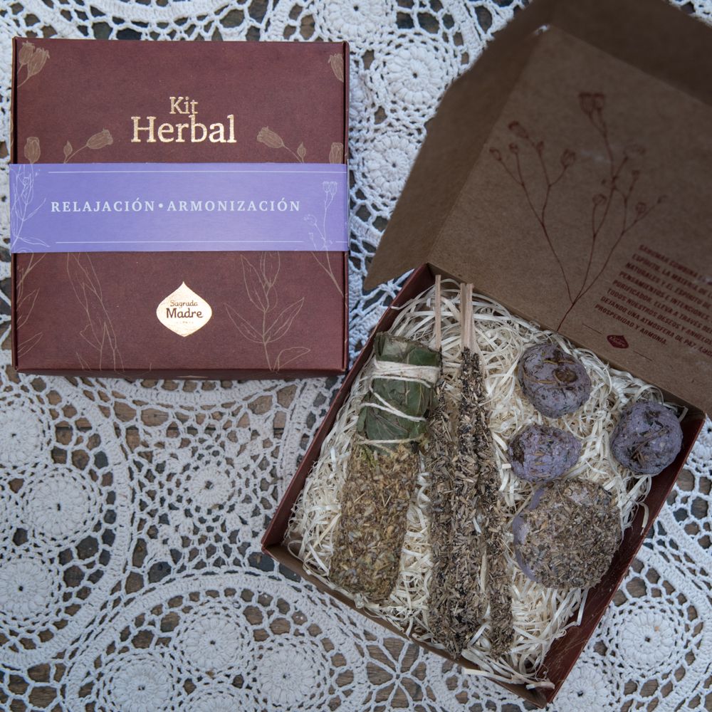 KIT HERBAL SAGRADA MADRE | RELAJACION Y ARMONIA