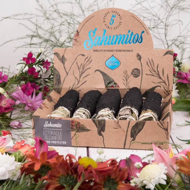 PACK SAHUMITOS SAGRADA MADRE | ESTORAQUE Y ALCANFOR