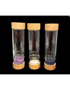 BOTELLA CRISTAL BAMBÚ + 1 BOLSA DE CHIPS 100g A ELEGIR